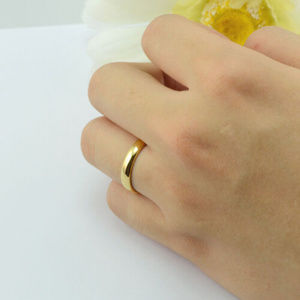 SIMPLY CLASSIC Yellow Gold Filled Band